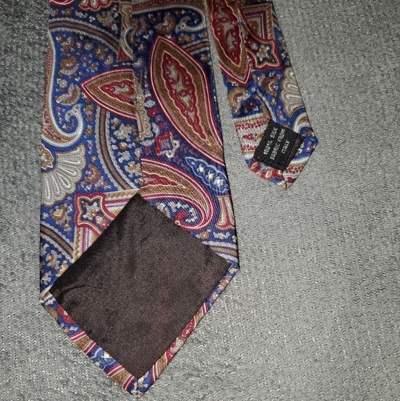 Multicolored Printed Tie New - Picture 4 of 6